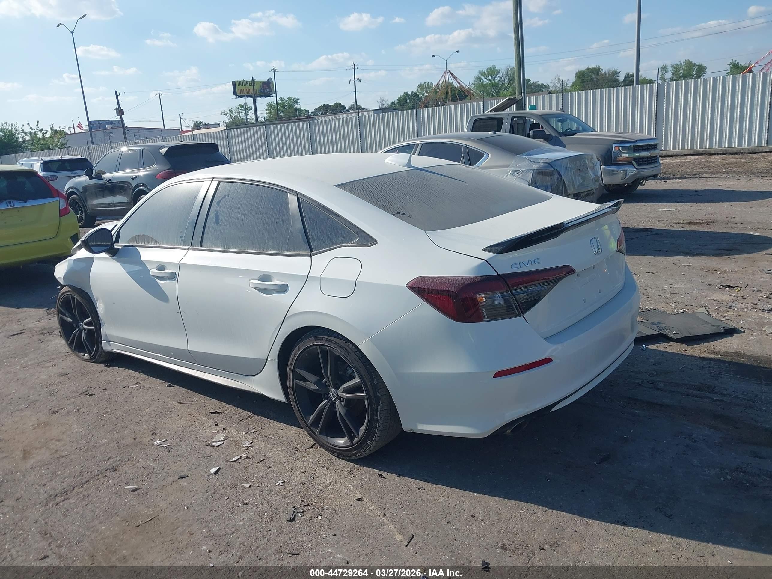 2025 Honda Civic Si   Белый vin: 2HGFE1E5XSH476665