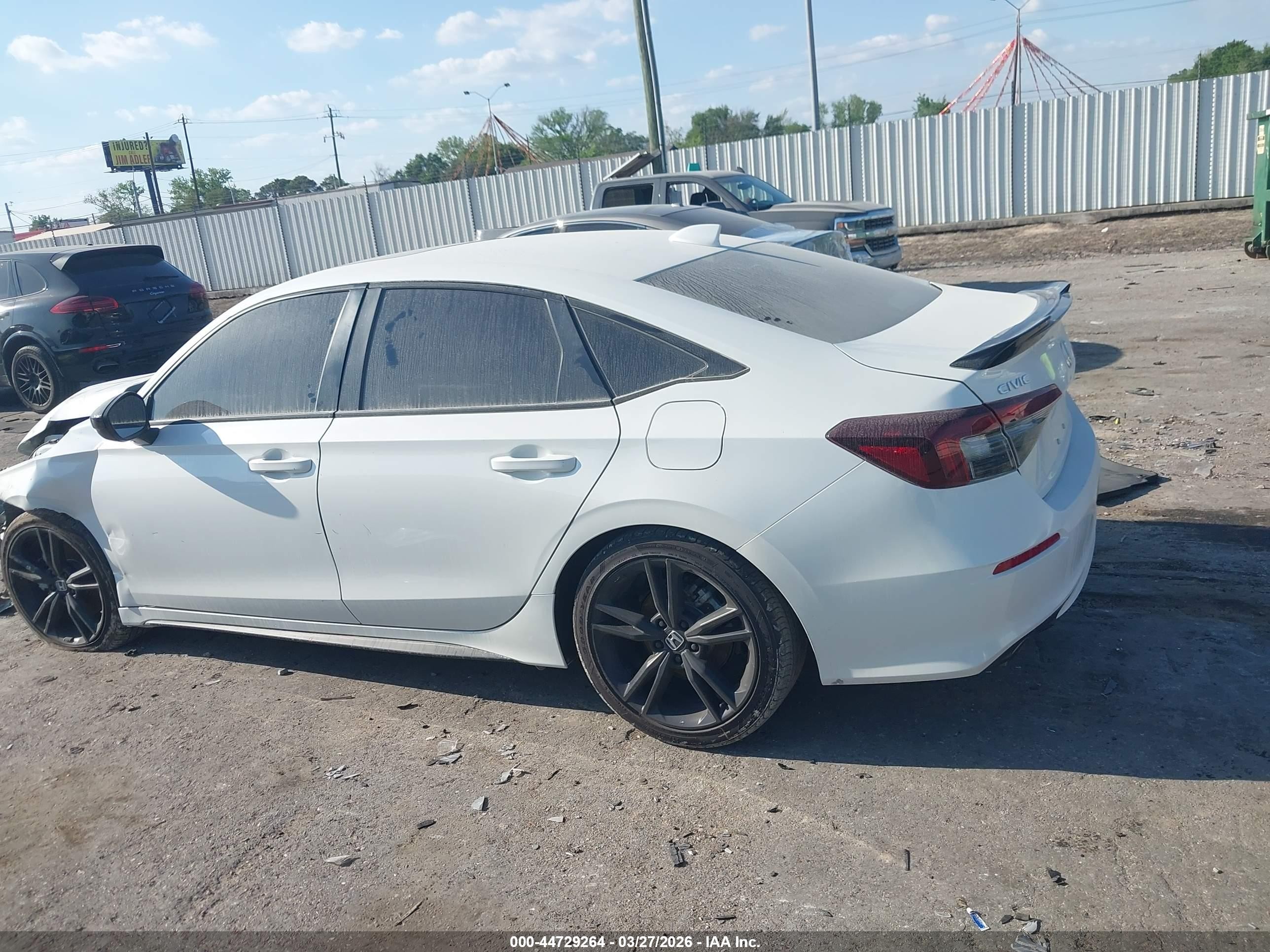 2025 Honda Civic Si   Белый vin: 2HGFE1E5XSH476665
