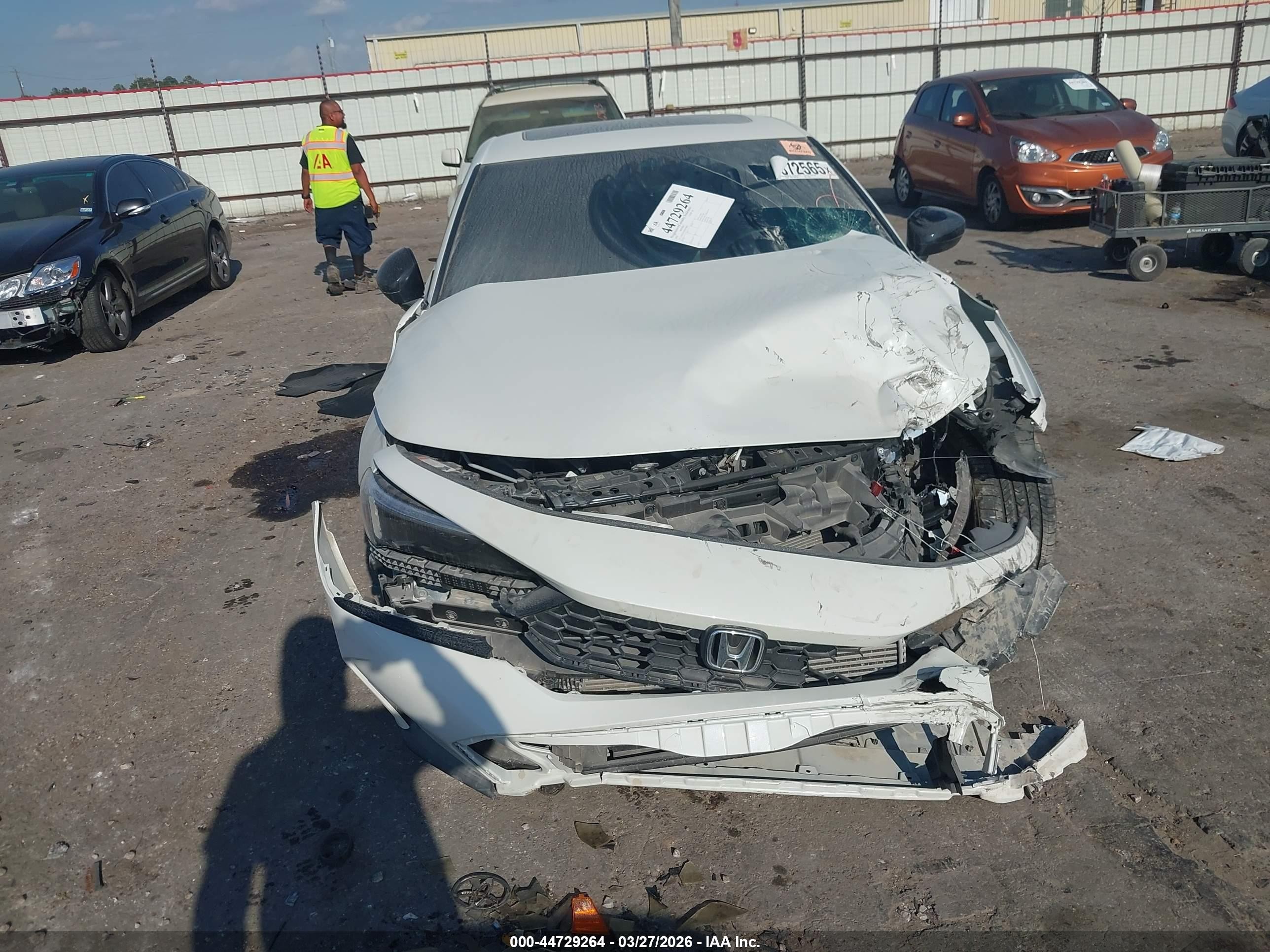 2025 Honda Civic Si   Белый vin: 2HGFE1E5XSH476665