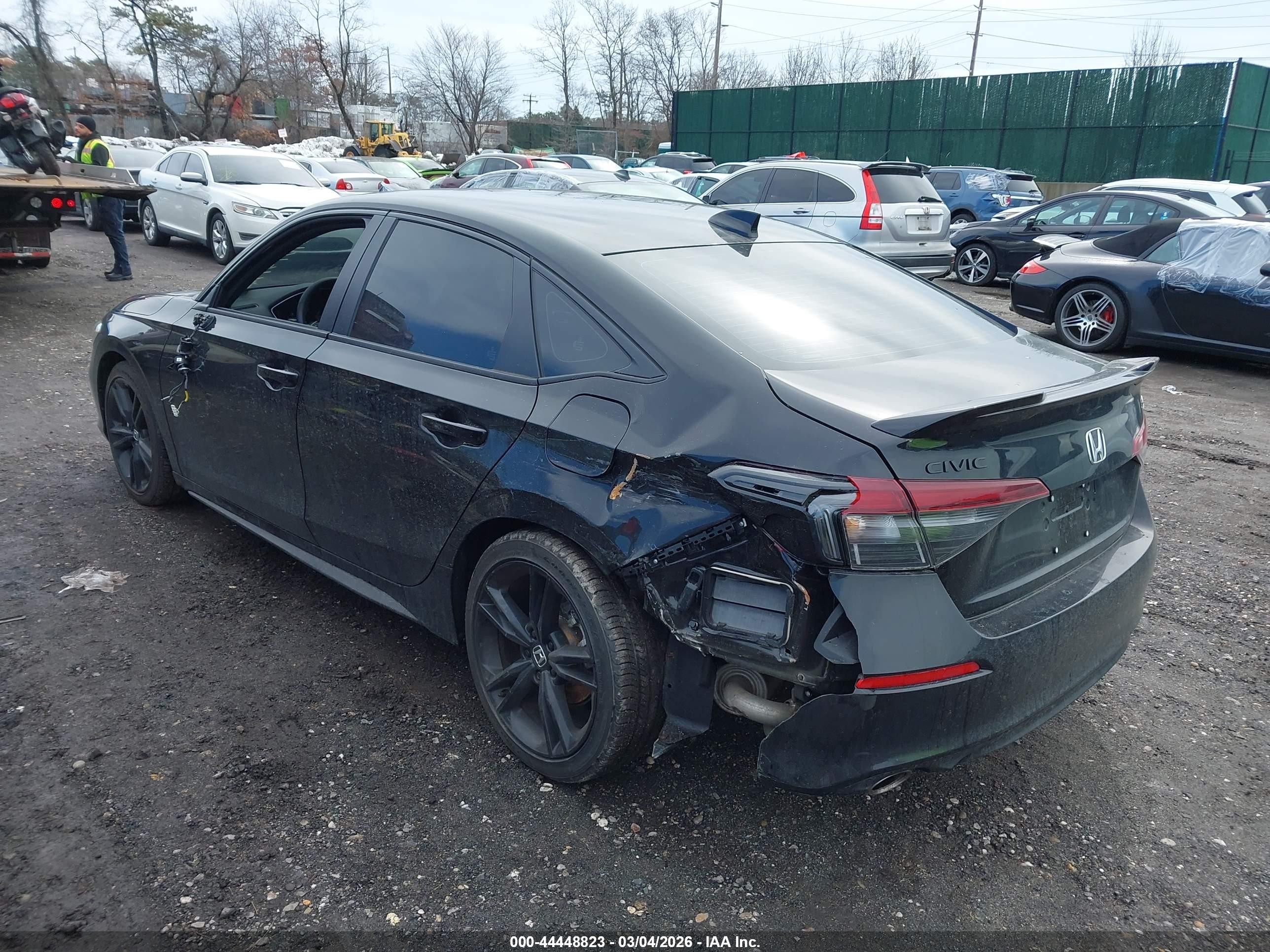 2026 Honda Civic Si Sedan Black vin: 2HGFE1E5XTH470754