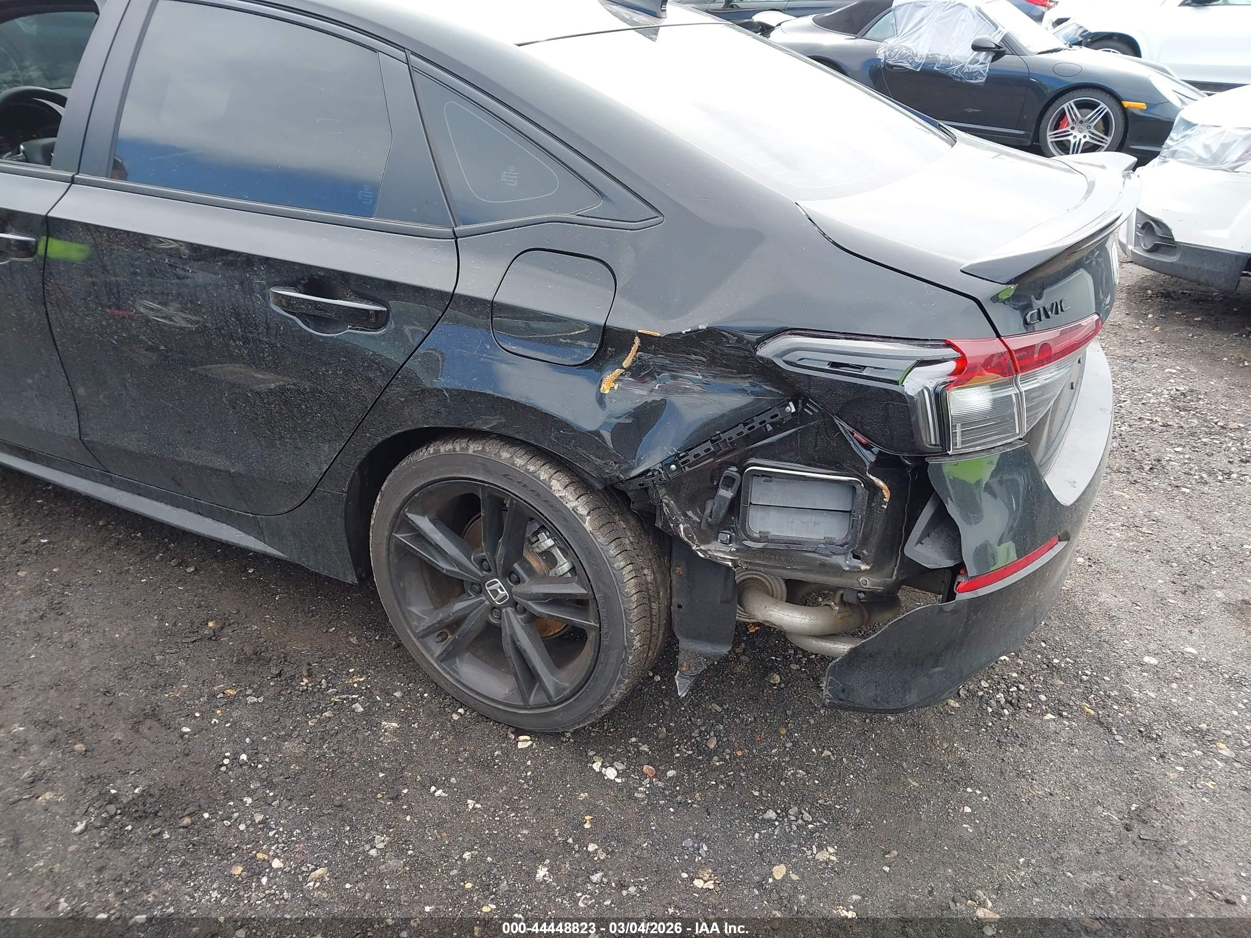 2026 Honda Civic Si Sedan Black vin: 2HGFE1E5XTH470754