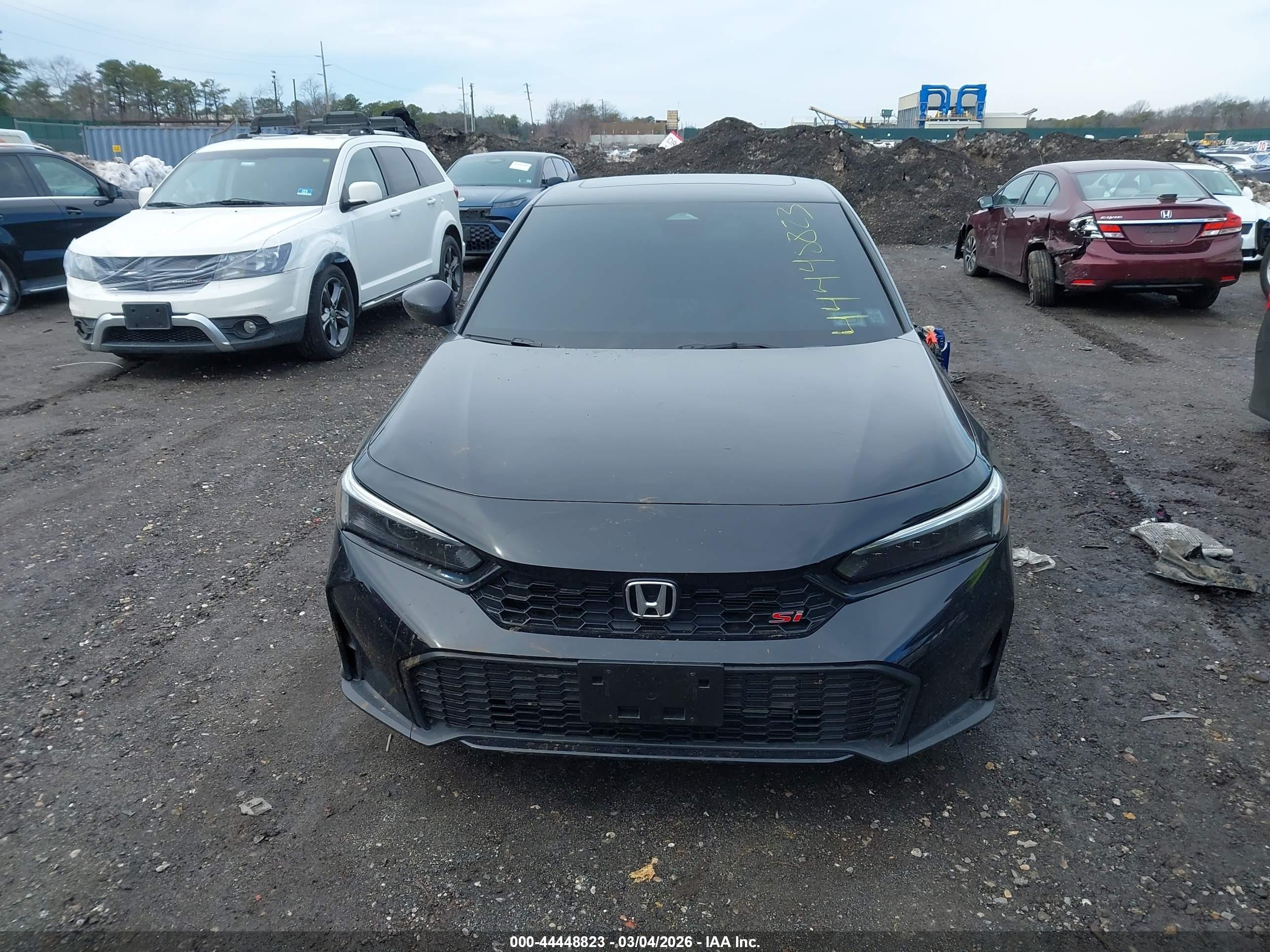 2026 Honda Civic Si Sedan Black vin: 2HGFE1E5XTH470754