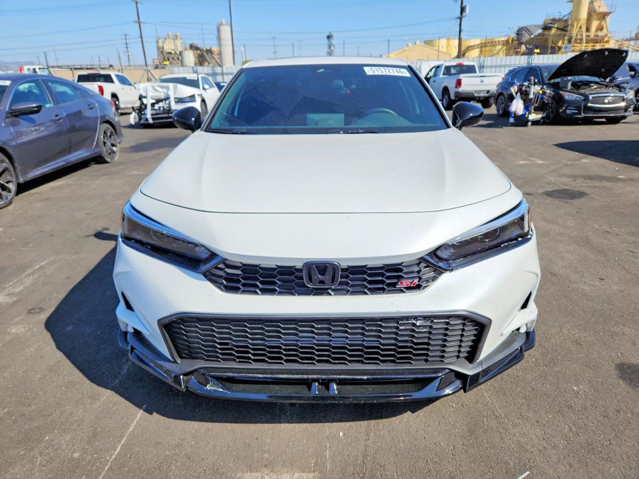2026 Honda Civic Si White vin: 2HGFE1E5XTH471872