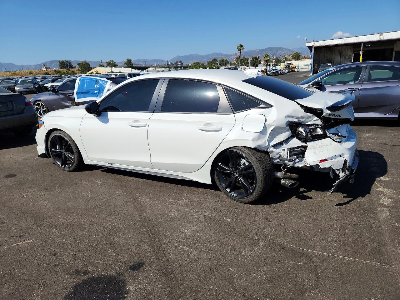 2026 Honda Civic Si White vin: 2HGFE1E5XTH471872