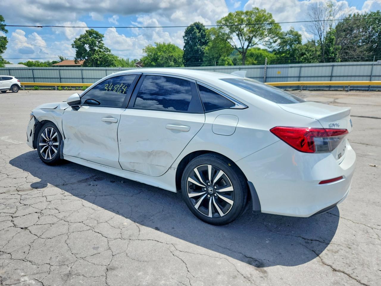 2024 Honda Civic Ex White vin: 2HGFE1F70RH335260