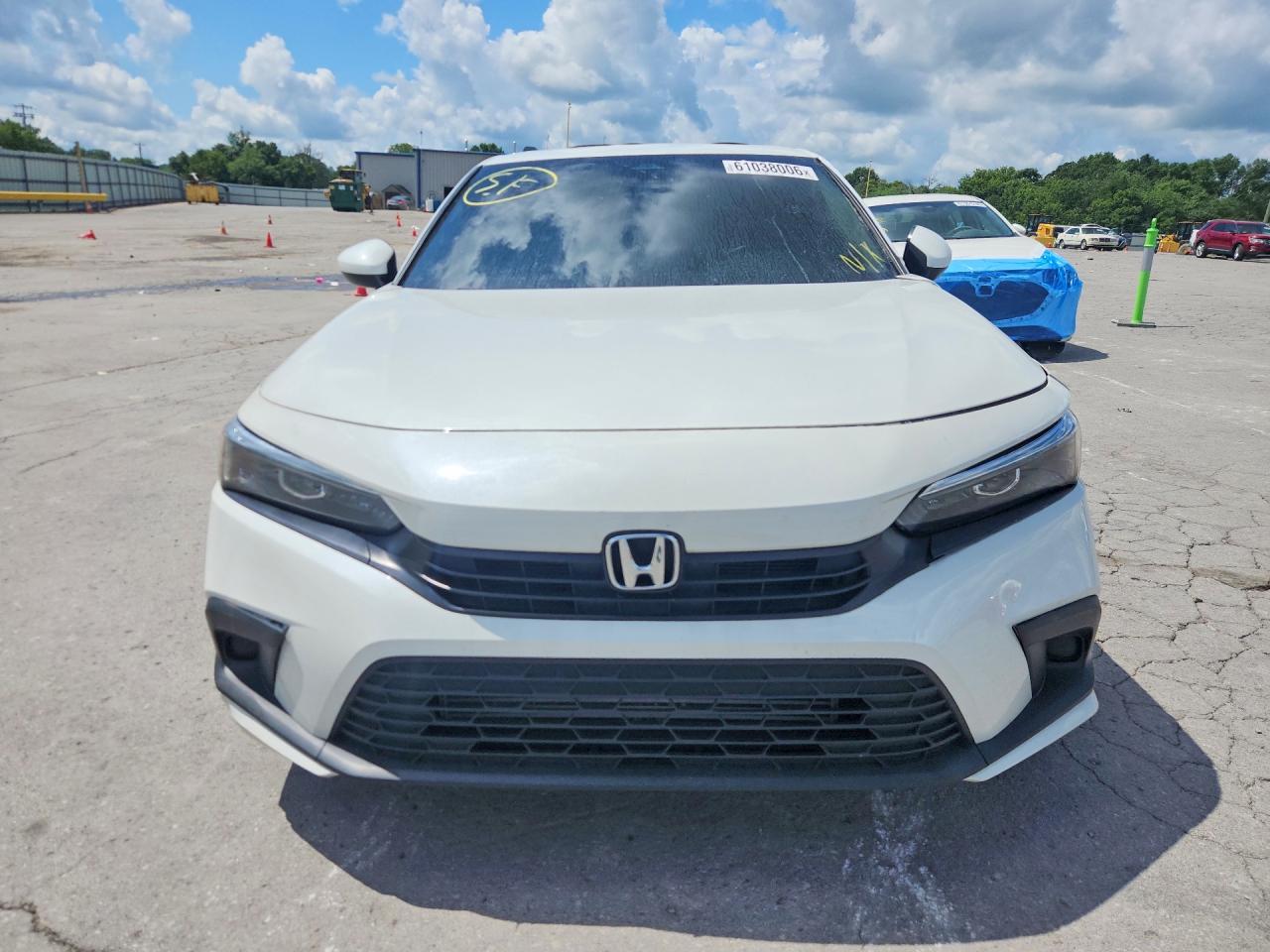 2024 Honda Civic Ex White vin: 2HGFE1F70RH335260