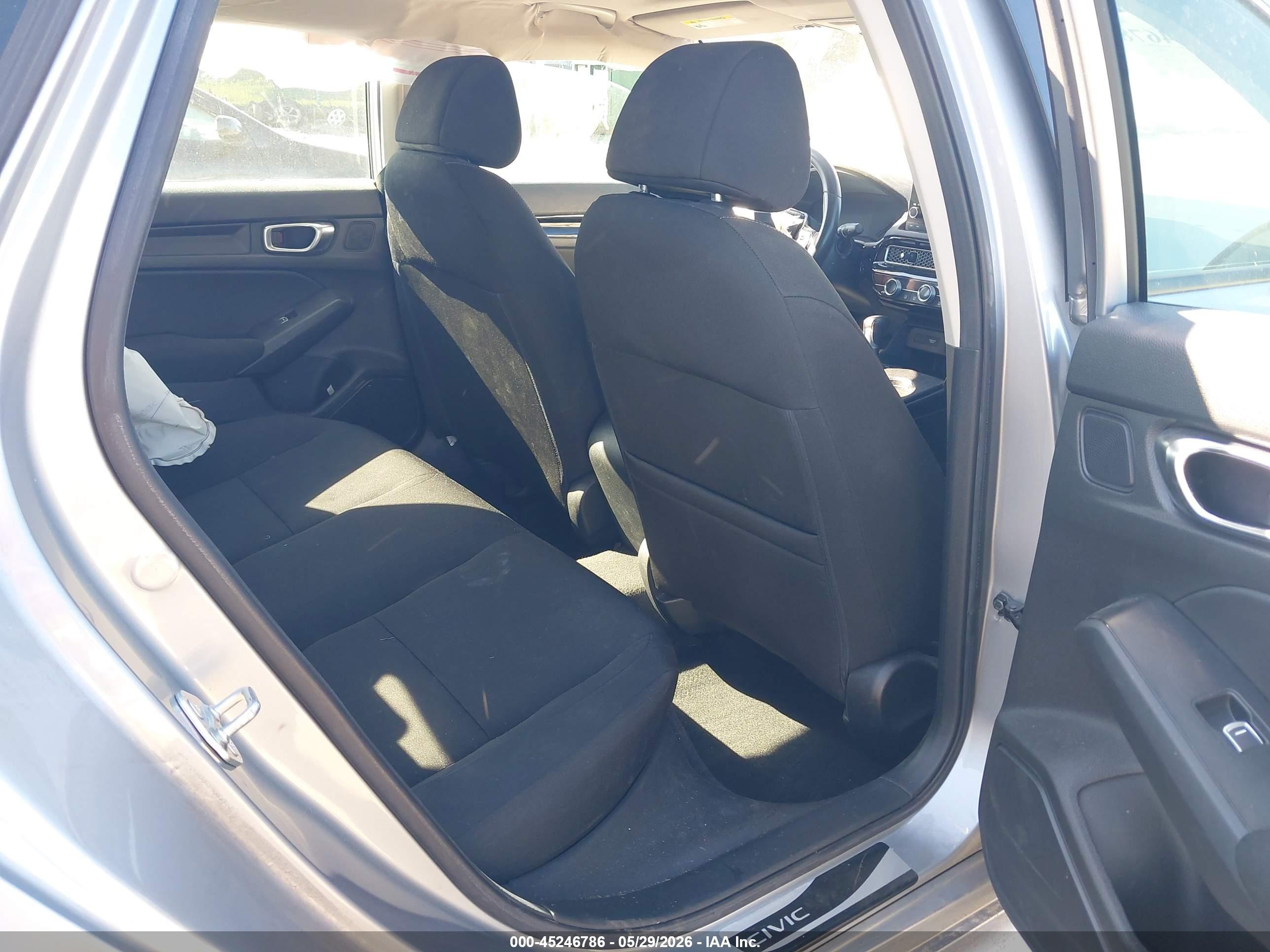 2022 Honda Civic Ex Silver vin: 2HGFE1F71NH311995