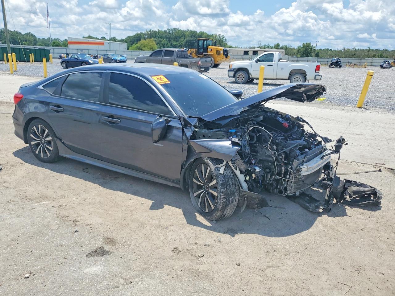 2022 Honda Civic Ex Charcoal vin: 2HGFE1F71NH324097