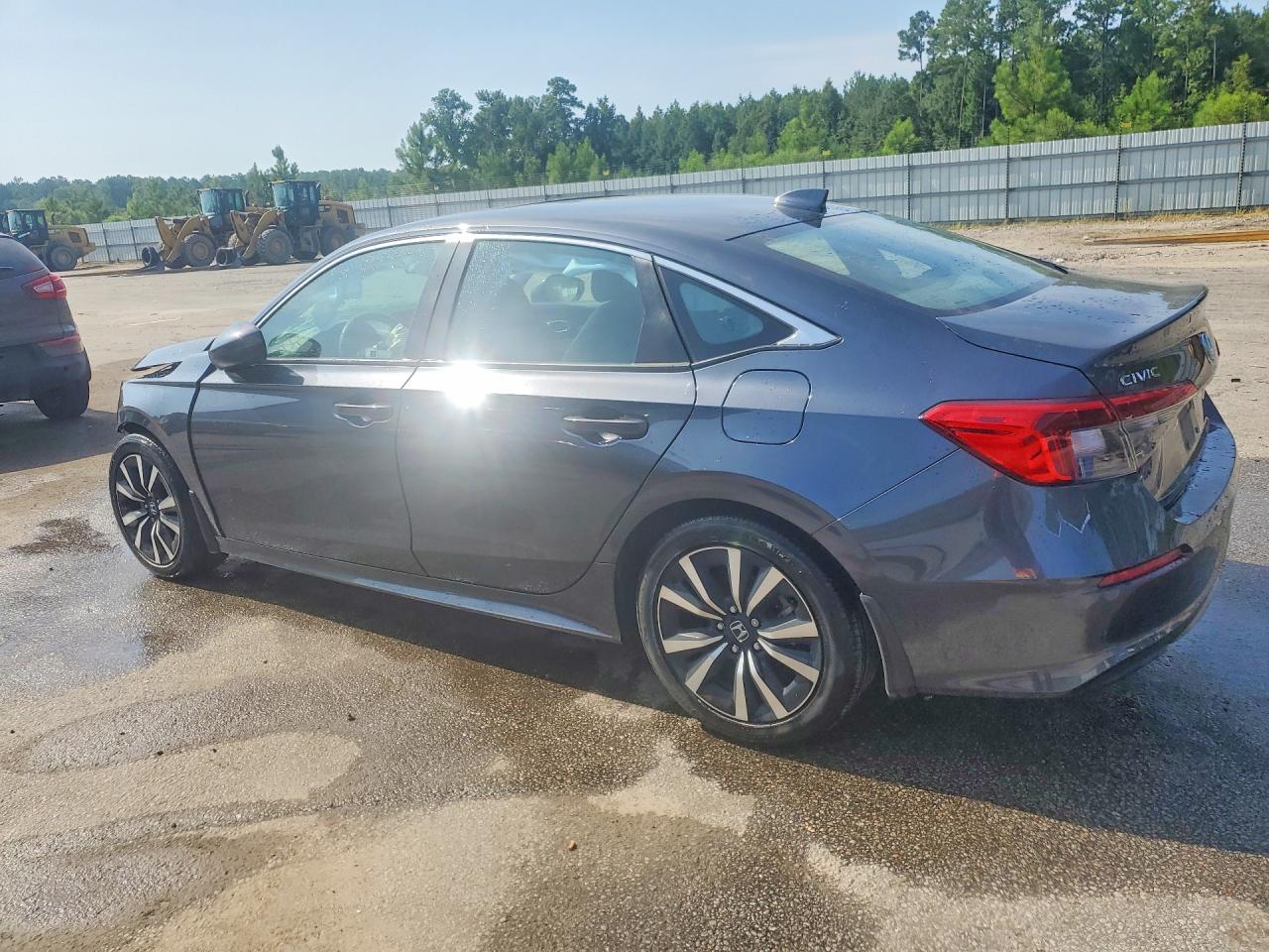 2023 Honda Civic Ex Gray vin: 2HGFE1F72PH300507