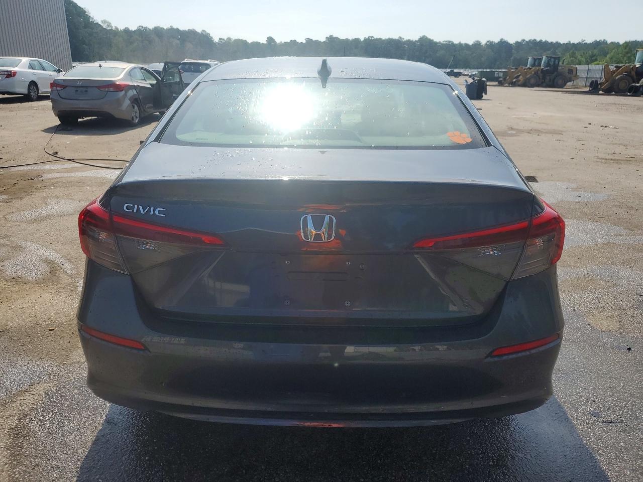 2023 Honda Civic Ex Gray vin: 2HGFE1F72PH300507