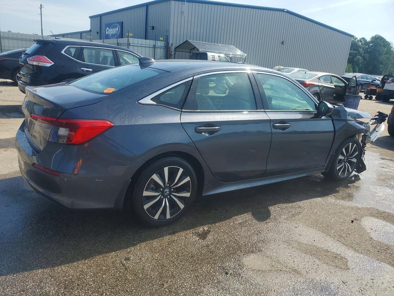 2023 Honda Civic Ex Gray vin: 2HGFE1F72PH300507