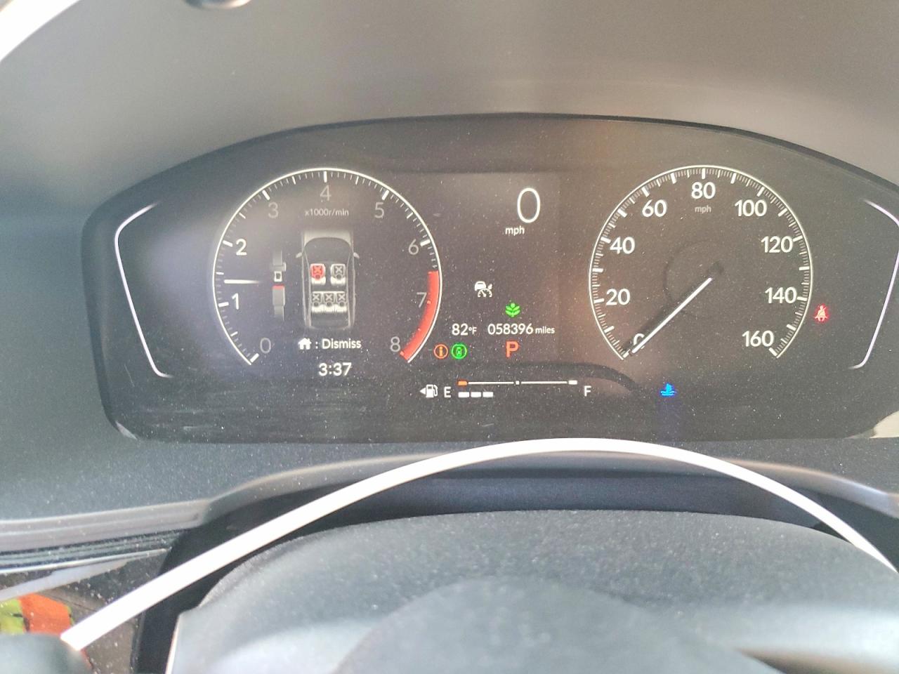 2023 Honda Civic Ex Red vin: 2HGFE1F72PH312298