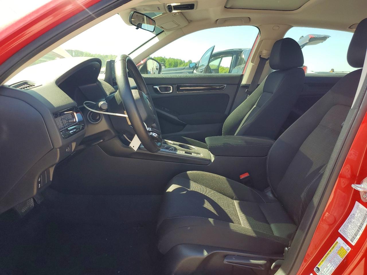 2023 Honda Civic Ex Red vin: 2HGFE1F72PH312298