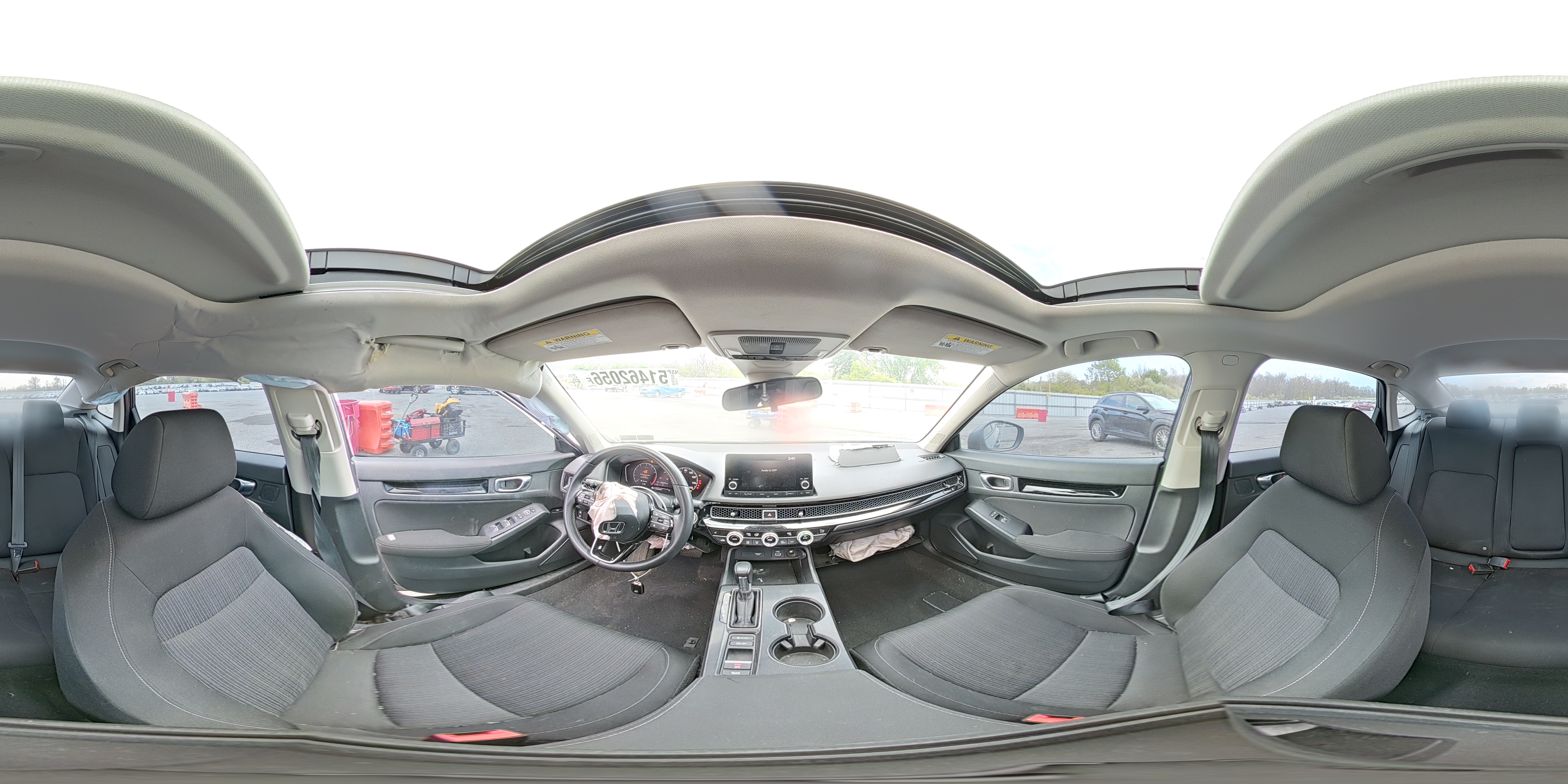 2023 Honda Civic Ex Charcoal vin: 2HGFE1F73PH316165