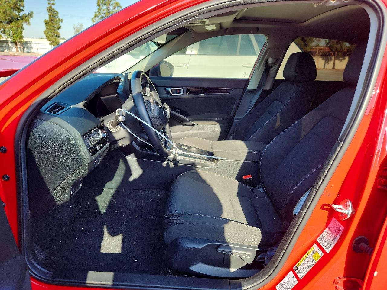 2023 Honda Civic Ex Red vin: 2HGFE1F74PH311072