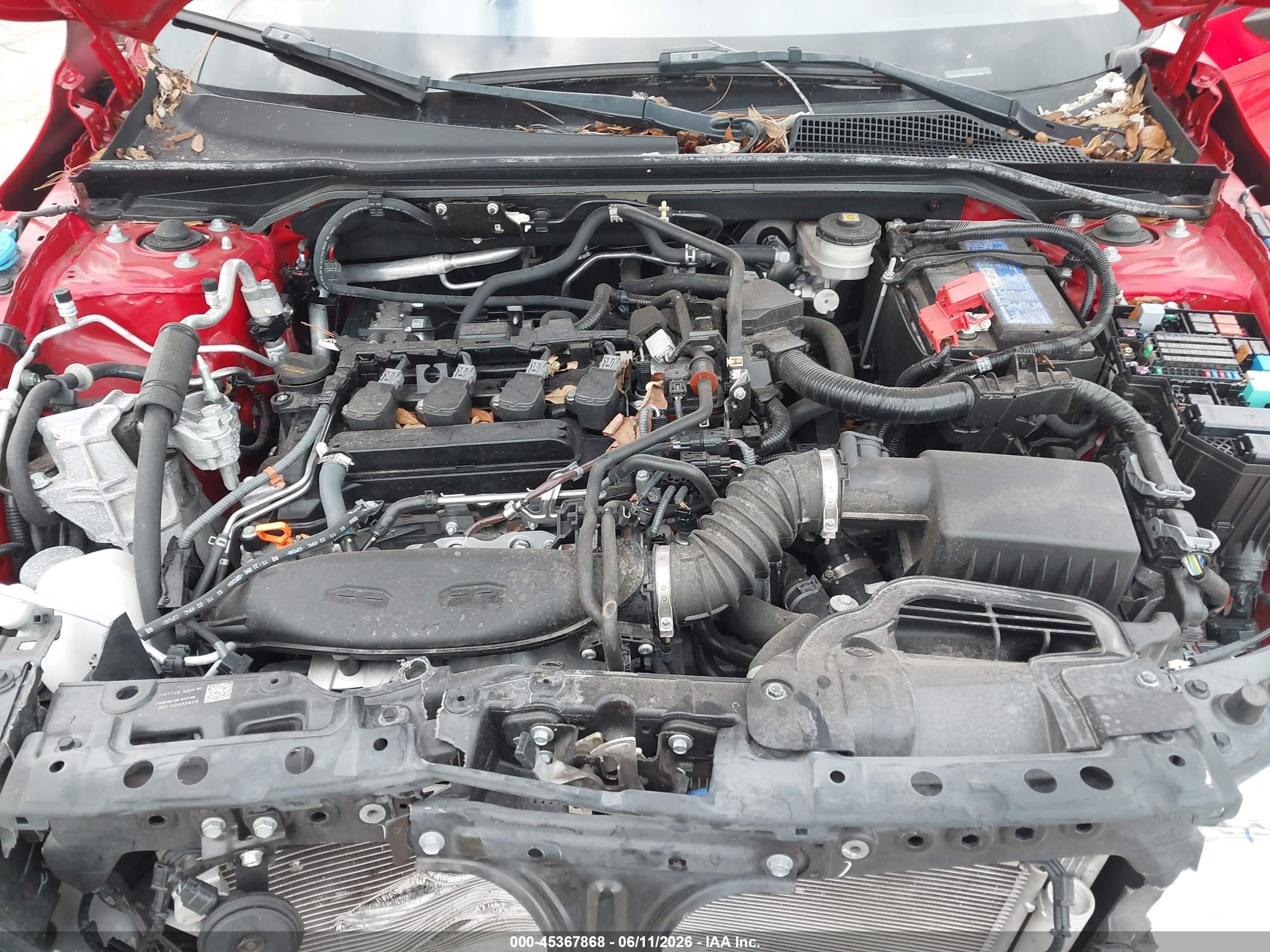 2023 Honda Civic Ex/ex W/o Bsi Red vin: 2HGFE1F74PH322248