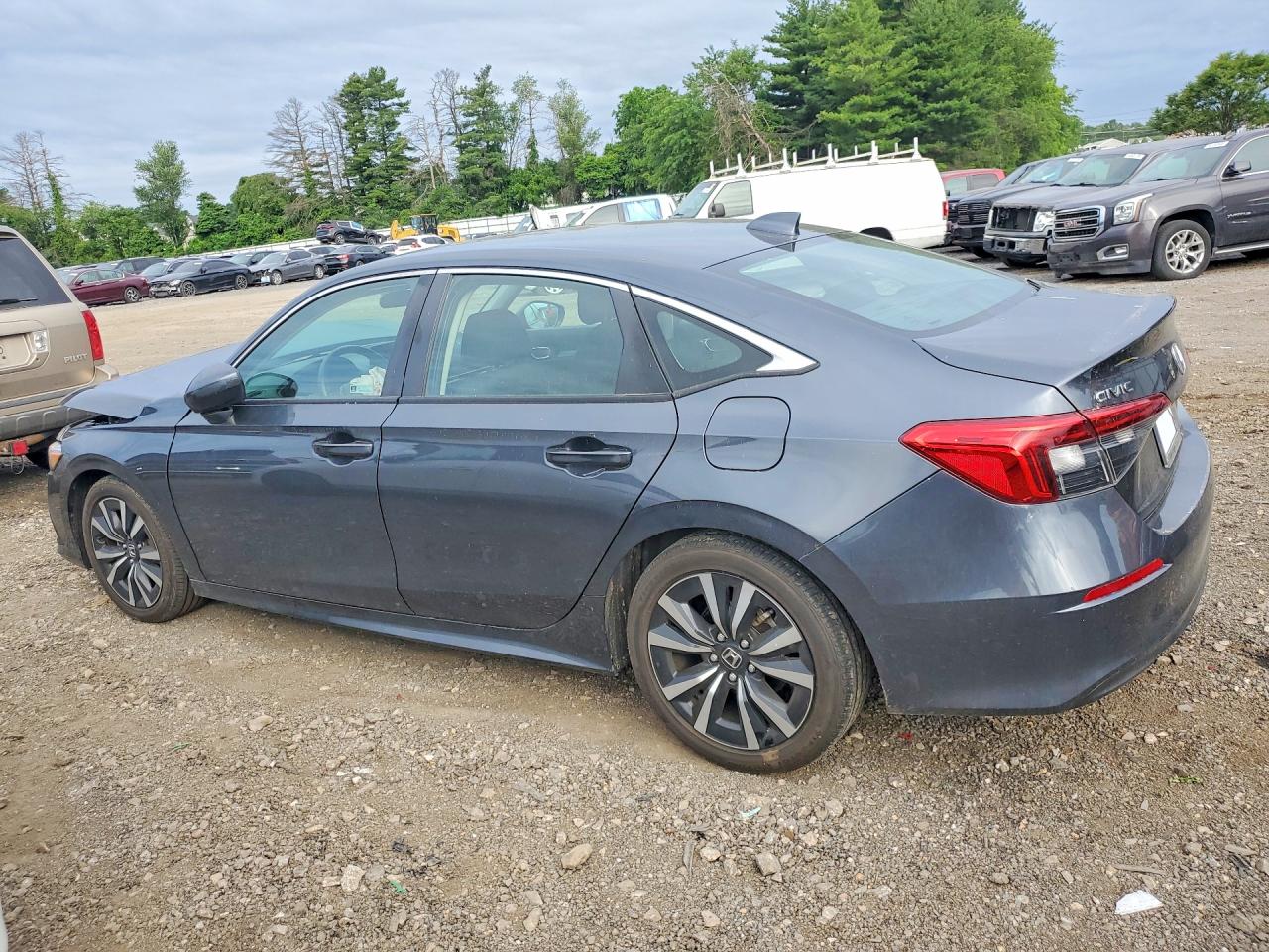 2024 Honda Civic Ex Gray vin: 2HGFE1F75RH318504