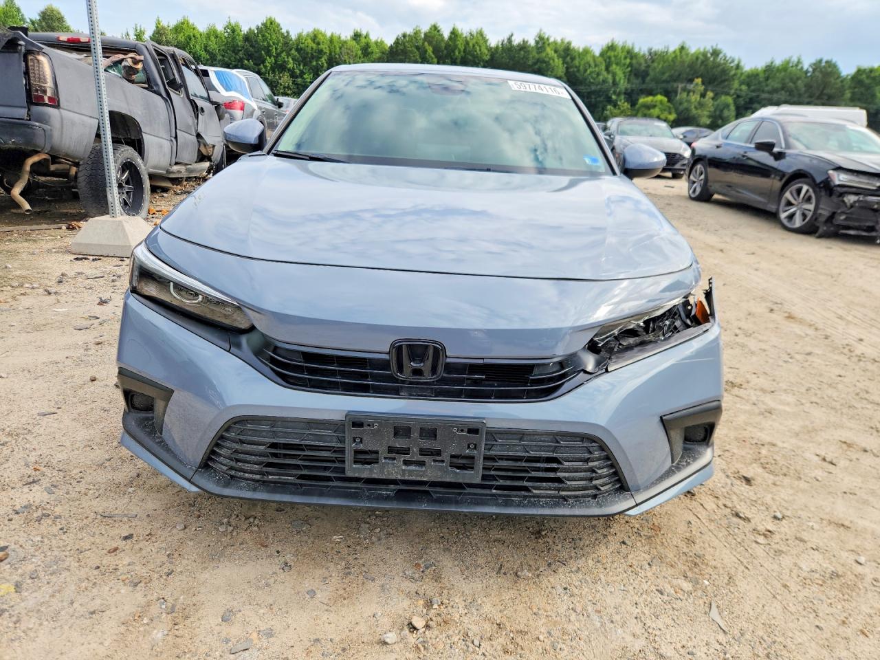 2024 Honda Civic Ex Gray vin: 2HGFE1F75RH332225