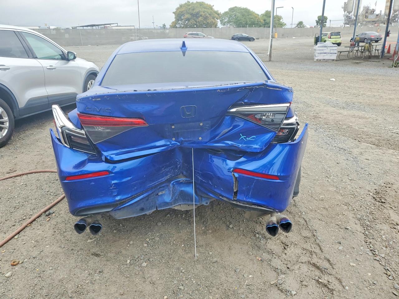 2022 Honda Civic Ex White vin: 2HGFE1F76NH310650