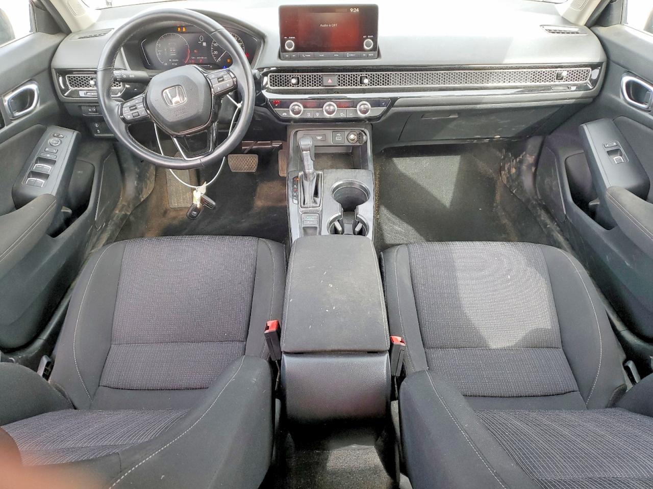 2024 Honda Civic Silver vin: 2HGFE1F76RH335733