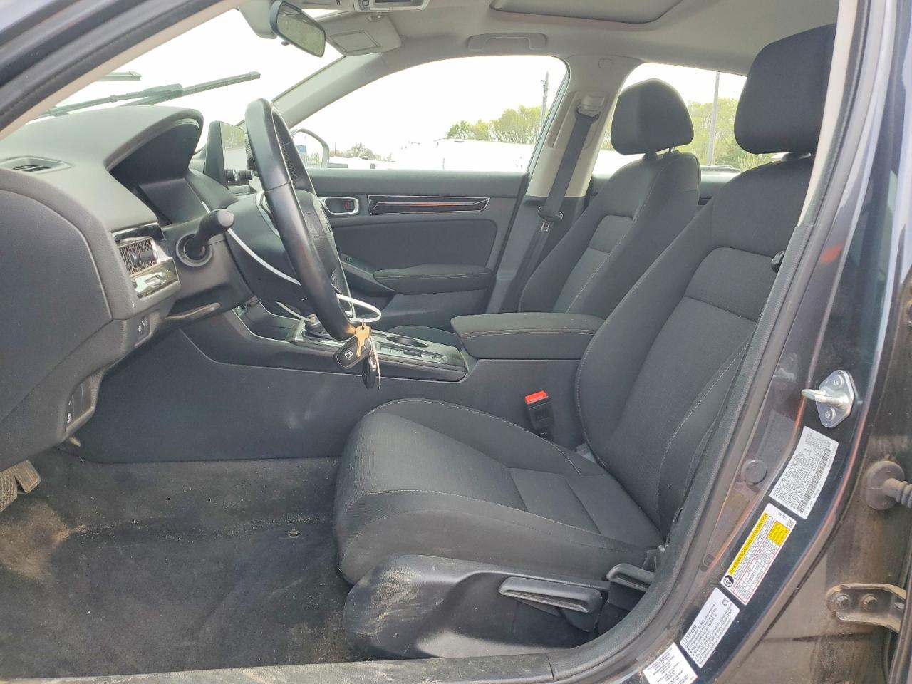 2024 Honda Civic Silver vin: 2HGFE1F76RH335733