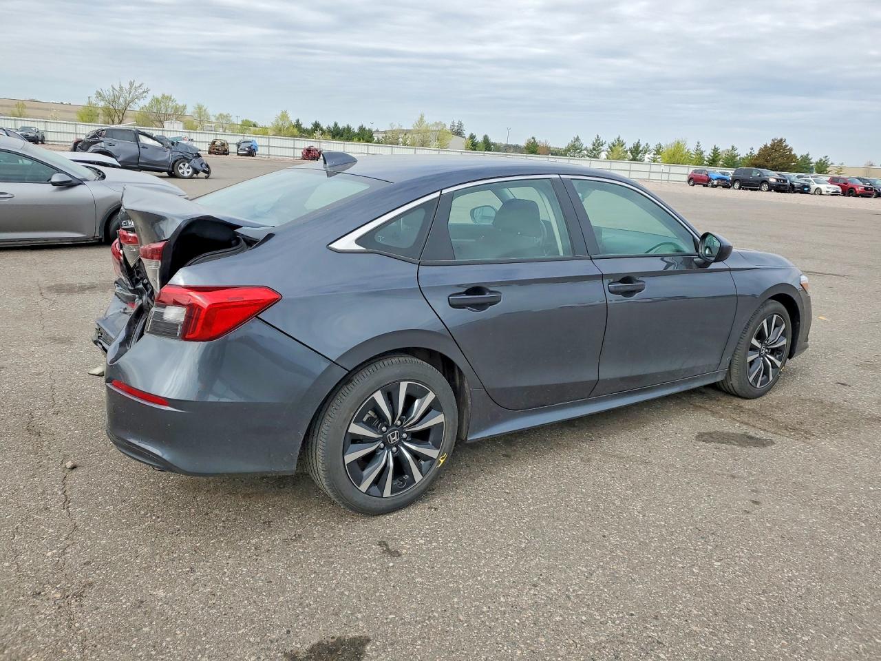 2024 Honda Civic Silver vin: 2HGFE1F76RH335733