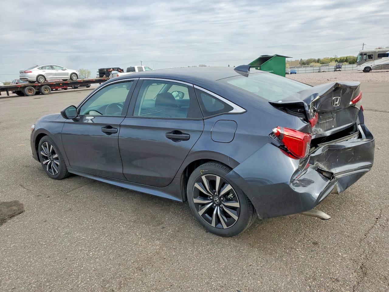2024 Honda Civic Silver vin: 2HGFE1F76RH335733