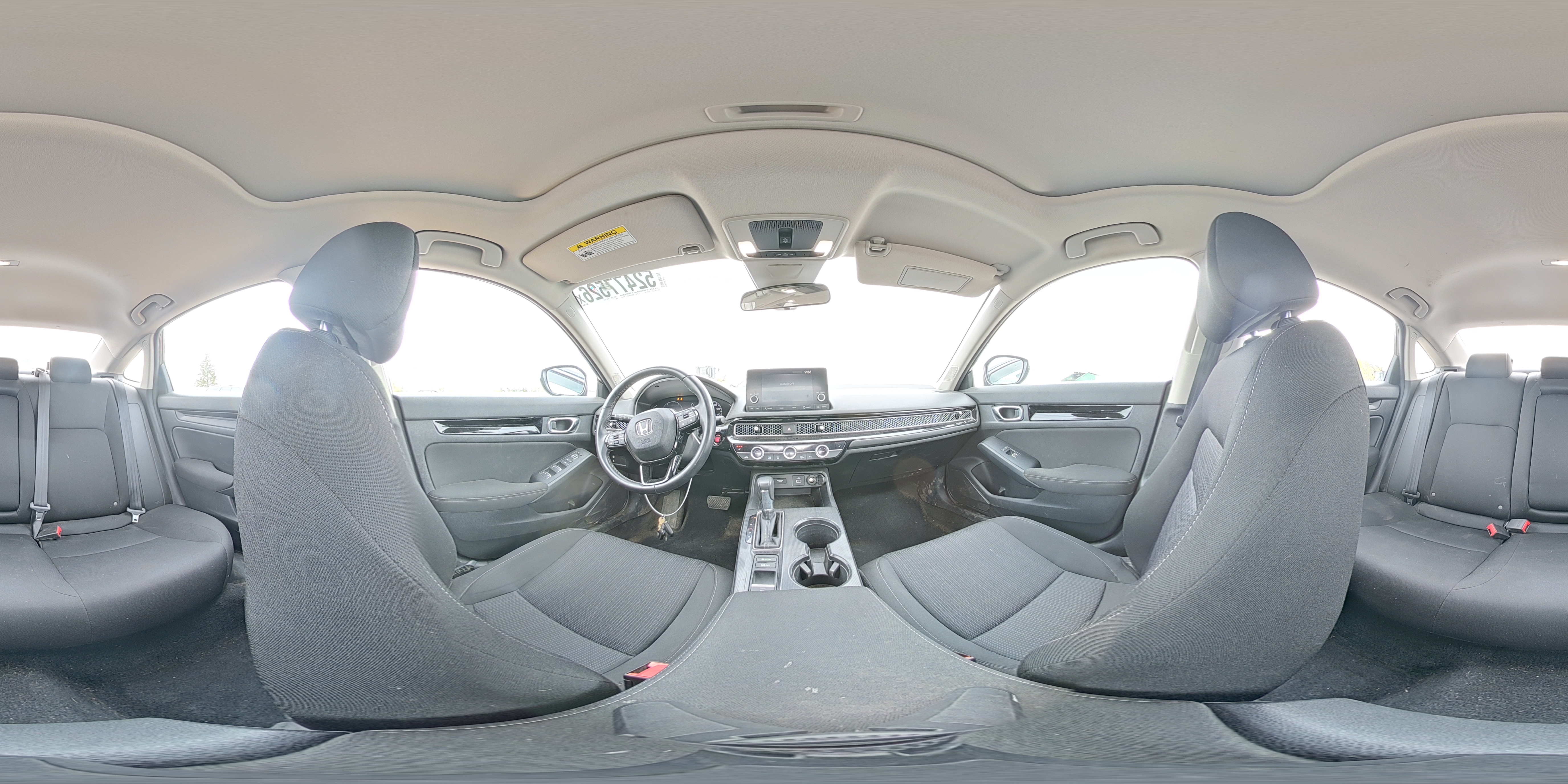 2024 Honda Civic Silver vin: 2HGFE1F76RH335733