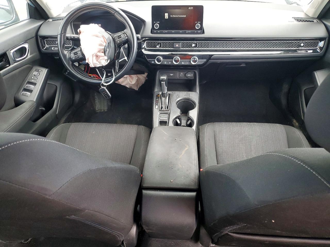 2022 Honda Civic Ex Silver vin: 2HGFE1F77NH307577