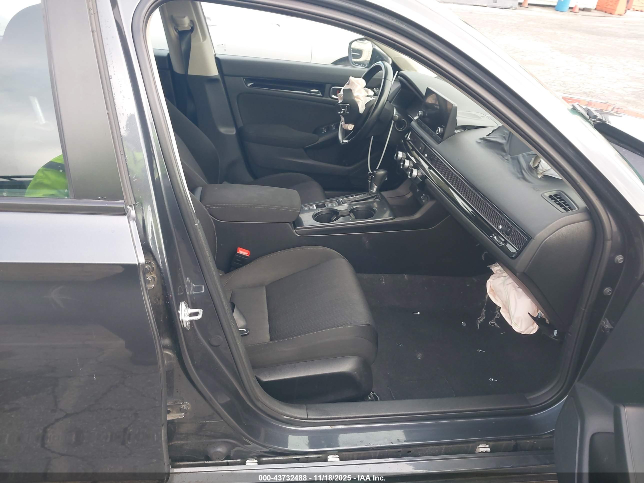 2022 Honda Civic Ex Серый vin: 2HGFE1F77NH318577