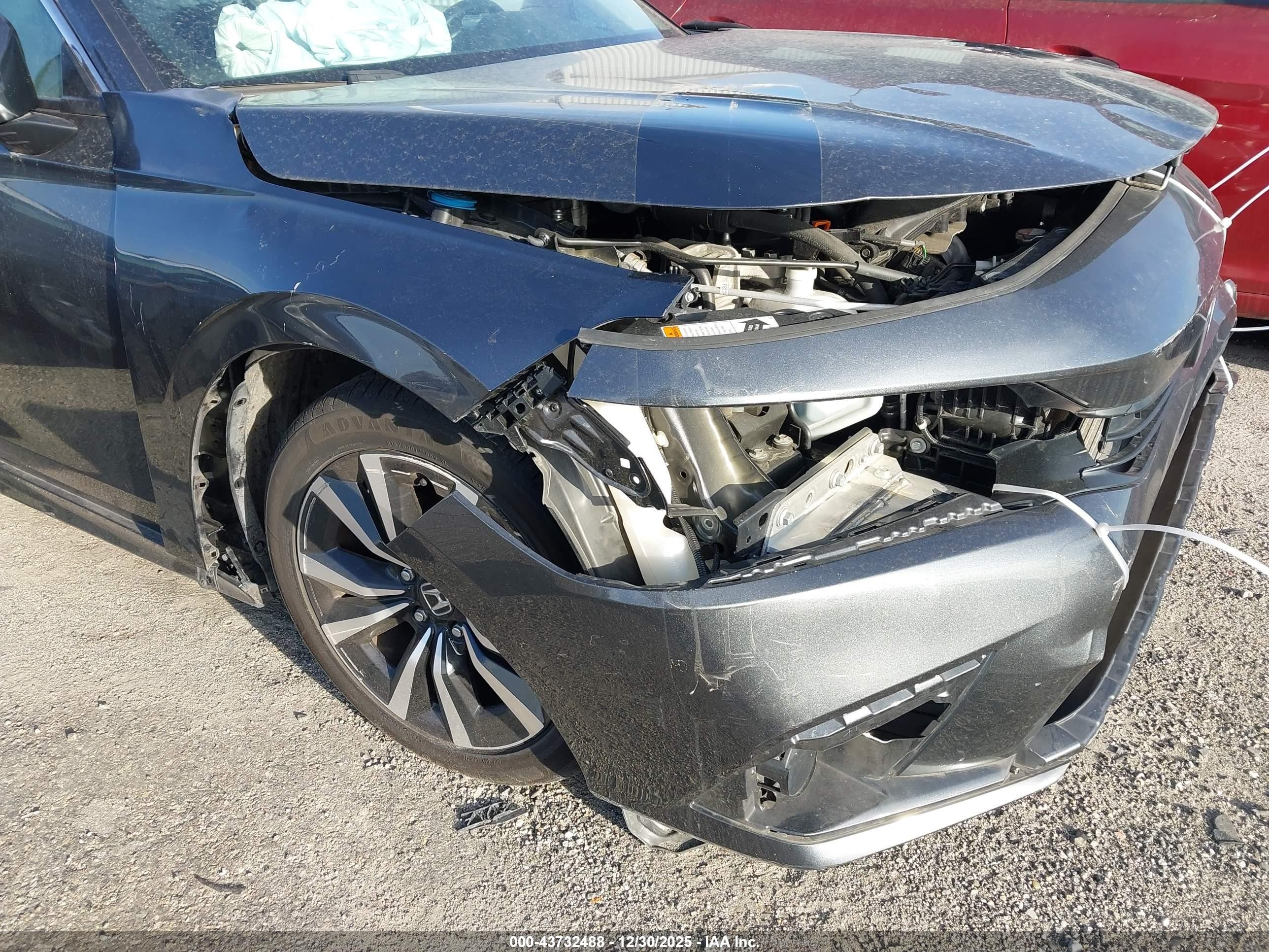 2022 Honda Civic Ex Серый vin: 2HGFE1F77NH318577