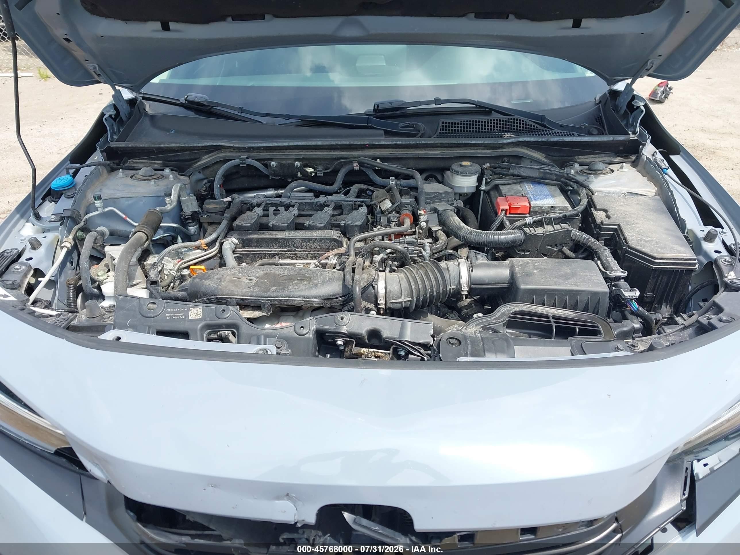 2024 Honda Civic Ex Light Blue vin: 2HGFE1F77RH335837