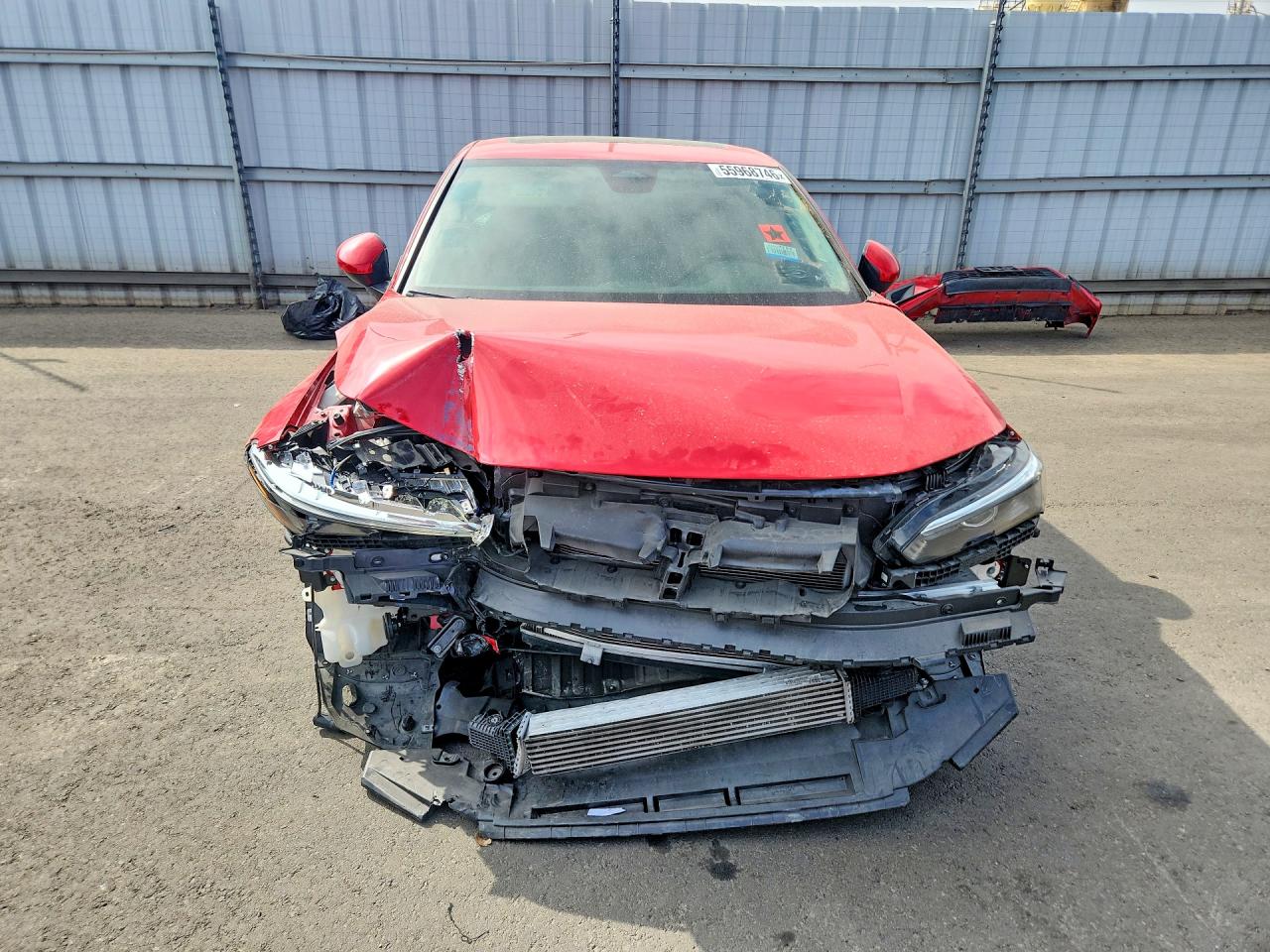 2024 Honda Civic Ex Red vin: 2HGFE1F77RH340133