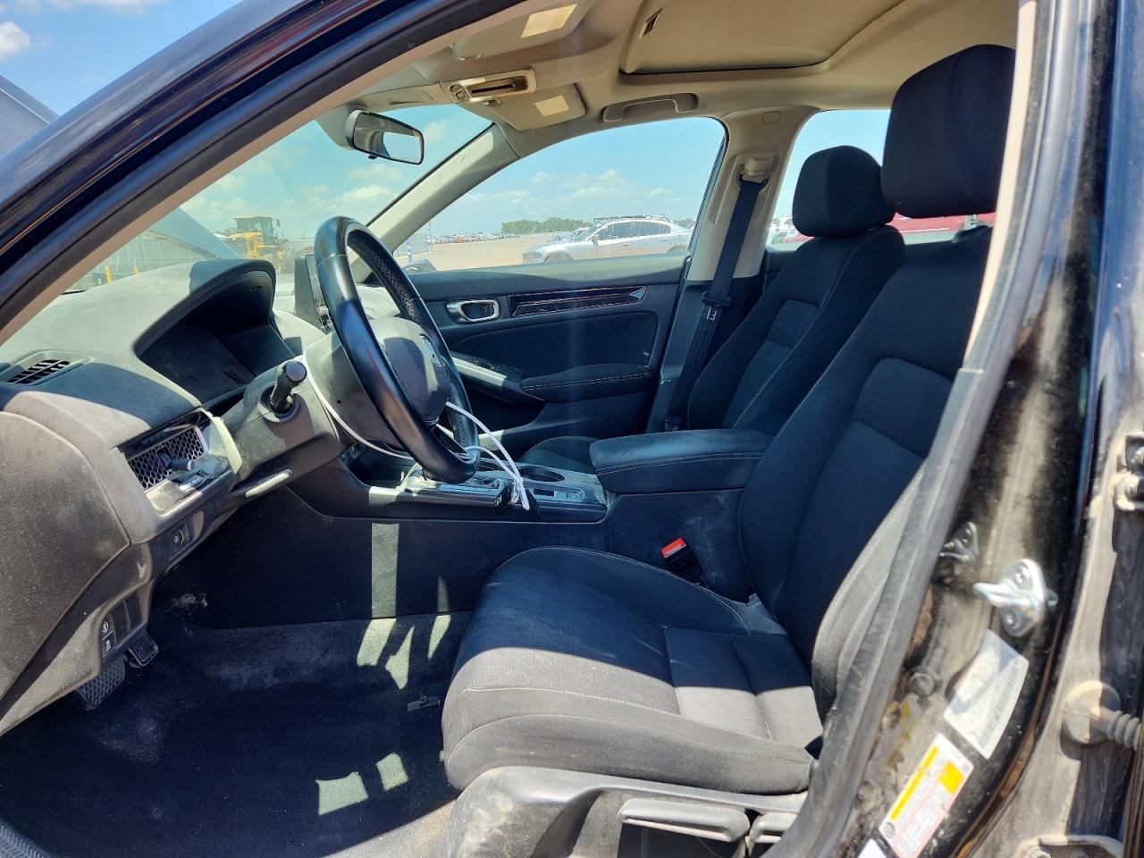 2022 Honda Civic Ex Black vin: 2HGFE1F78NH314120