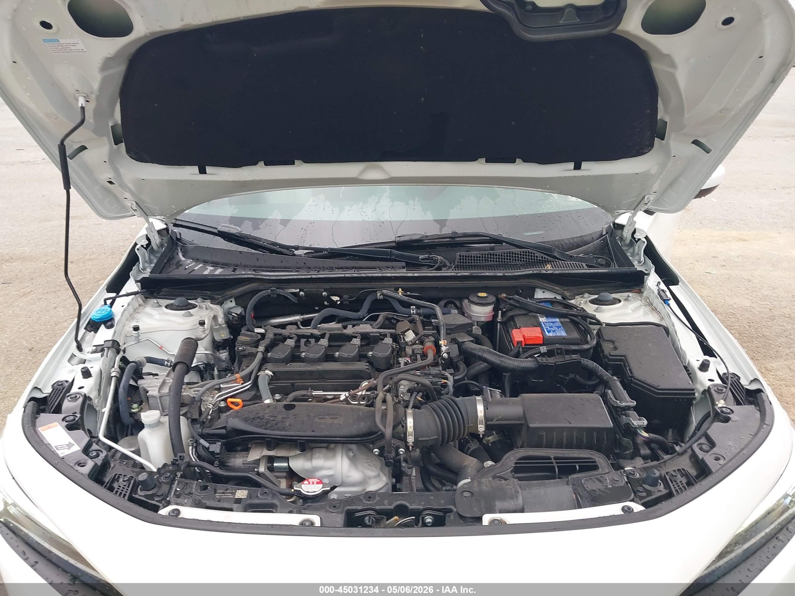 2024 Honda Civic Ex Белый vin: 2HGFE1F78RH307674