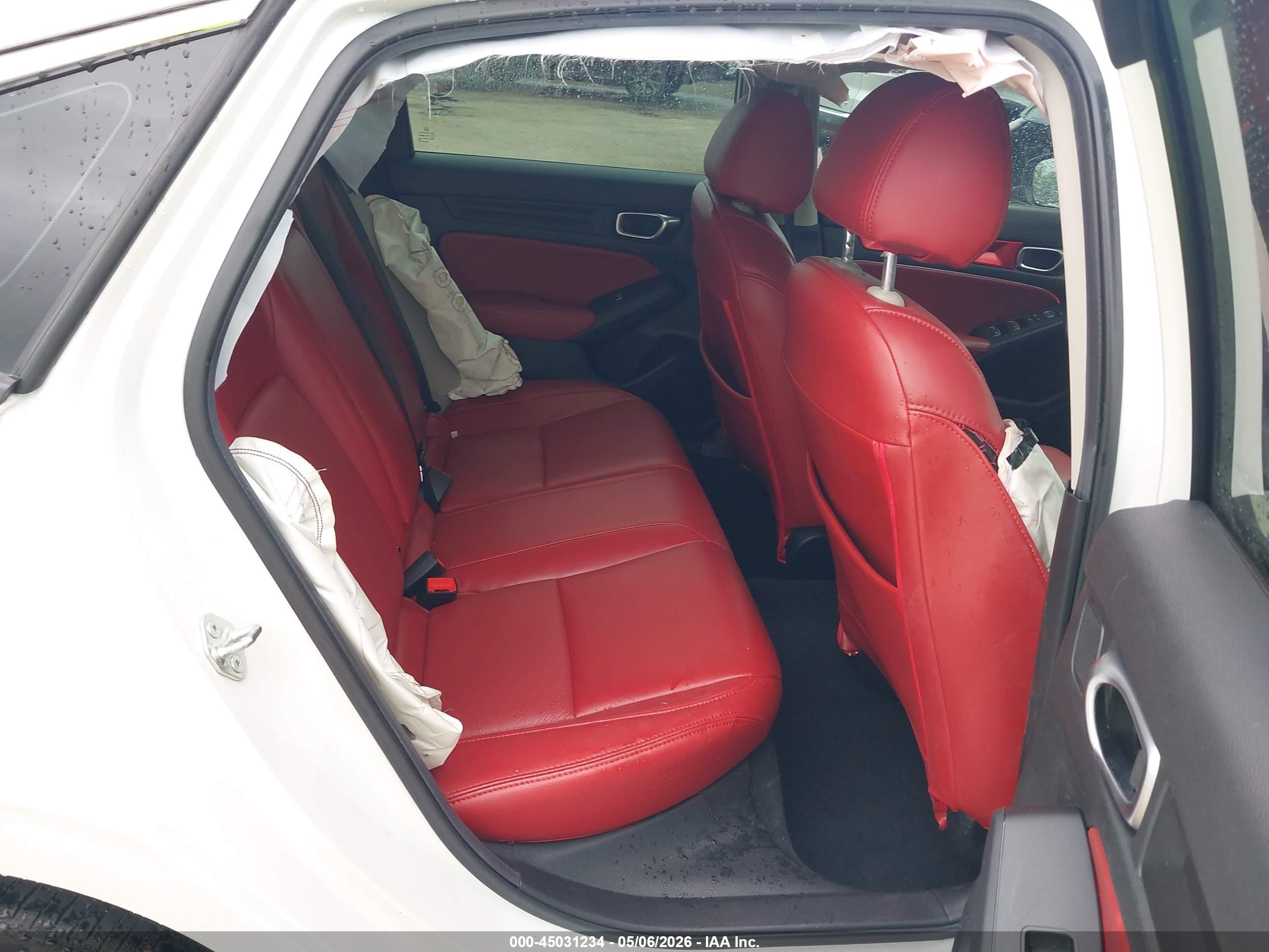 2024 Honda Civic Ex Белый vin: 2HGFE1F78RH307674
