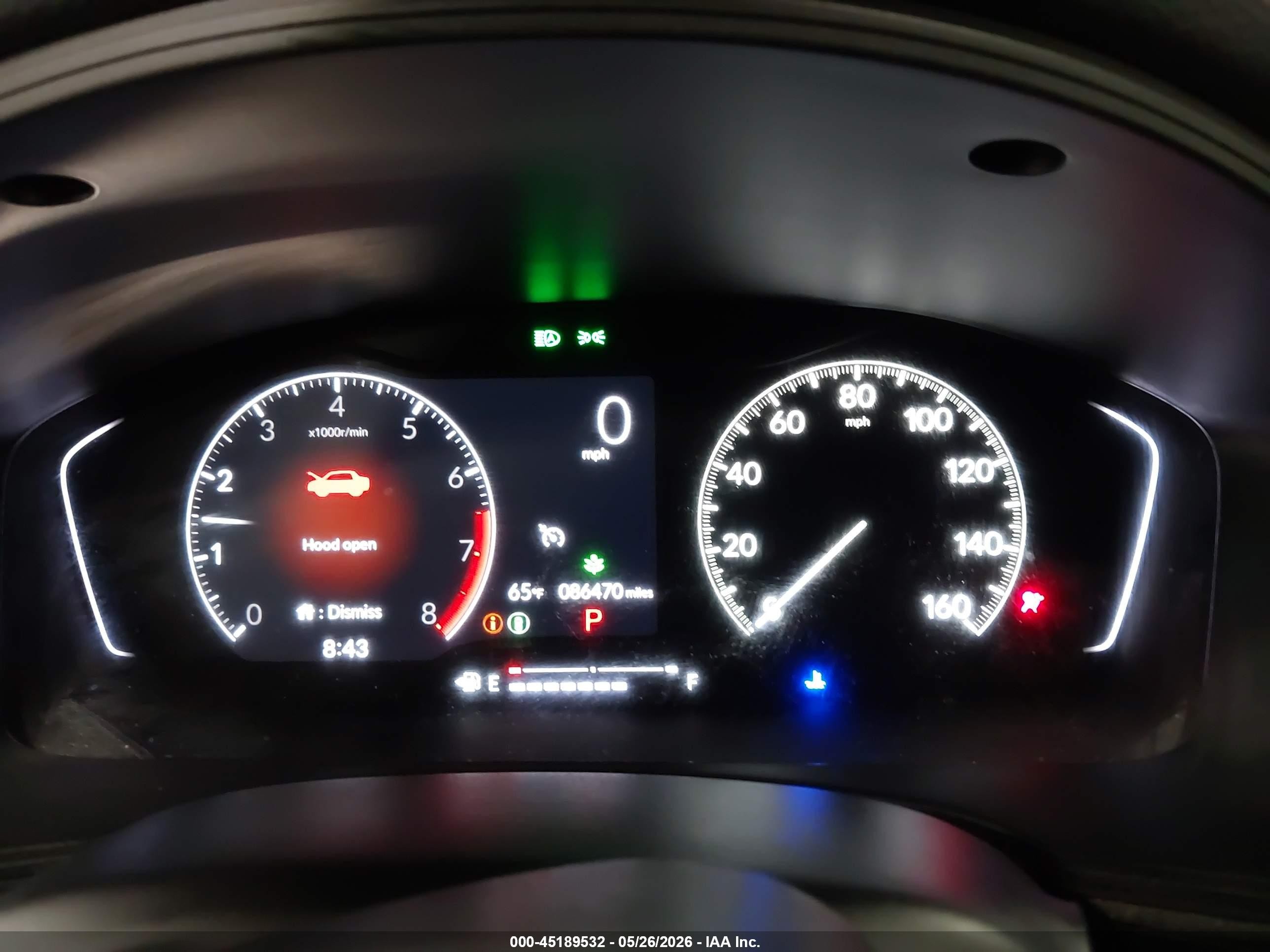 2022 Honda Civic Ex Blue vin: 2HGFE1F79NH307659