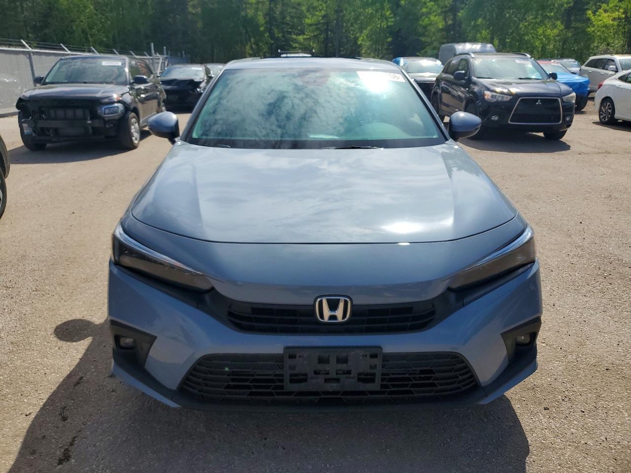 2023 Honda Civic Touring Gray vin: 2HGFE1F90PH000773