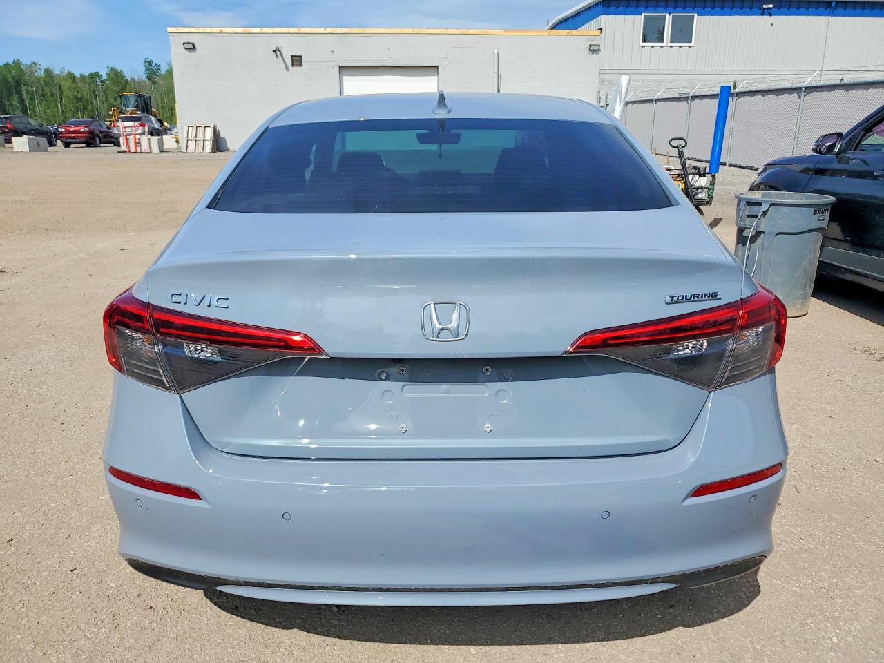 2023 Honda Civic Touring Gray vin: 2HGFE1F90PH000773