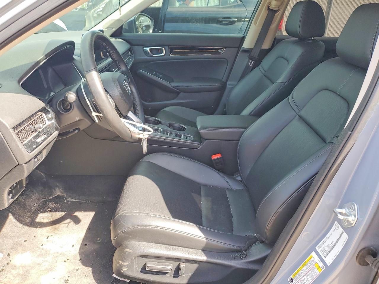 2023 Honda Civic Touring Gray vin: 2HGFE1F90PH000773