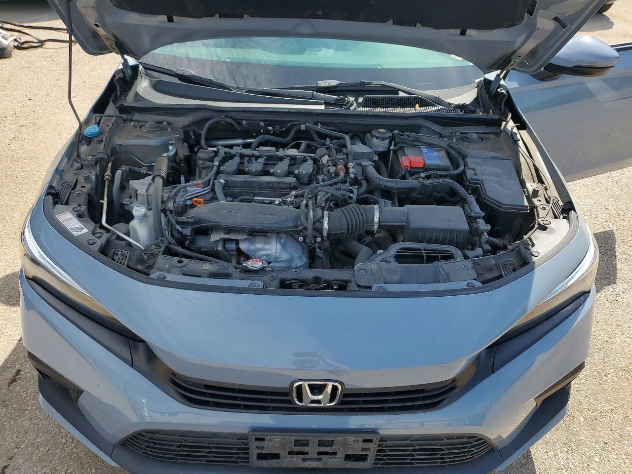 2023 Honda Civic Touring Gray vin: 2HGFE1F90PH000773