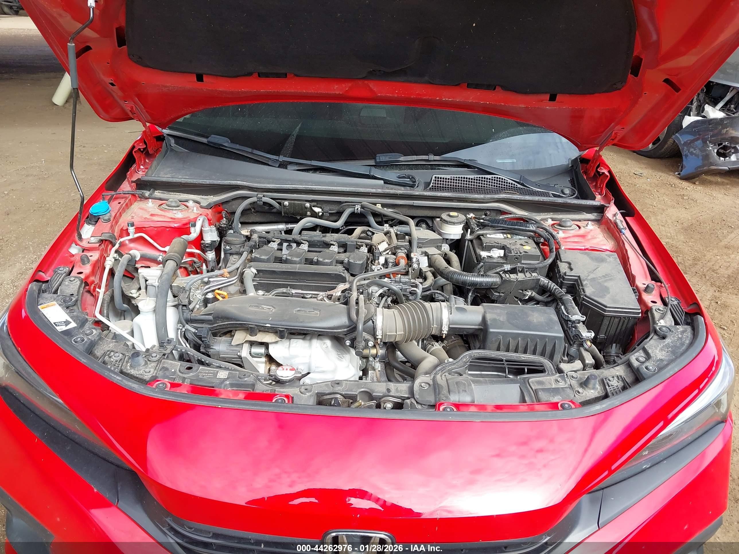 2023 Honda Civic Touring Red vin: 2HGFE1F90PH318537