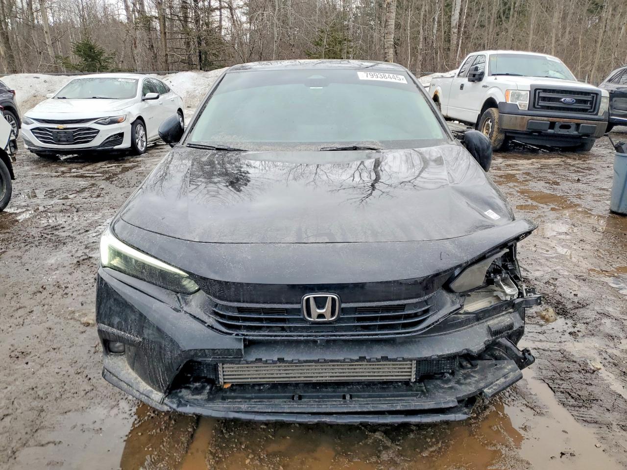 2022 Honda Civic Touring Black vin: 2HGFE1F91NH007549