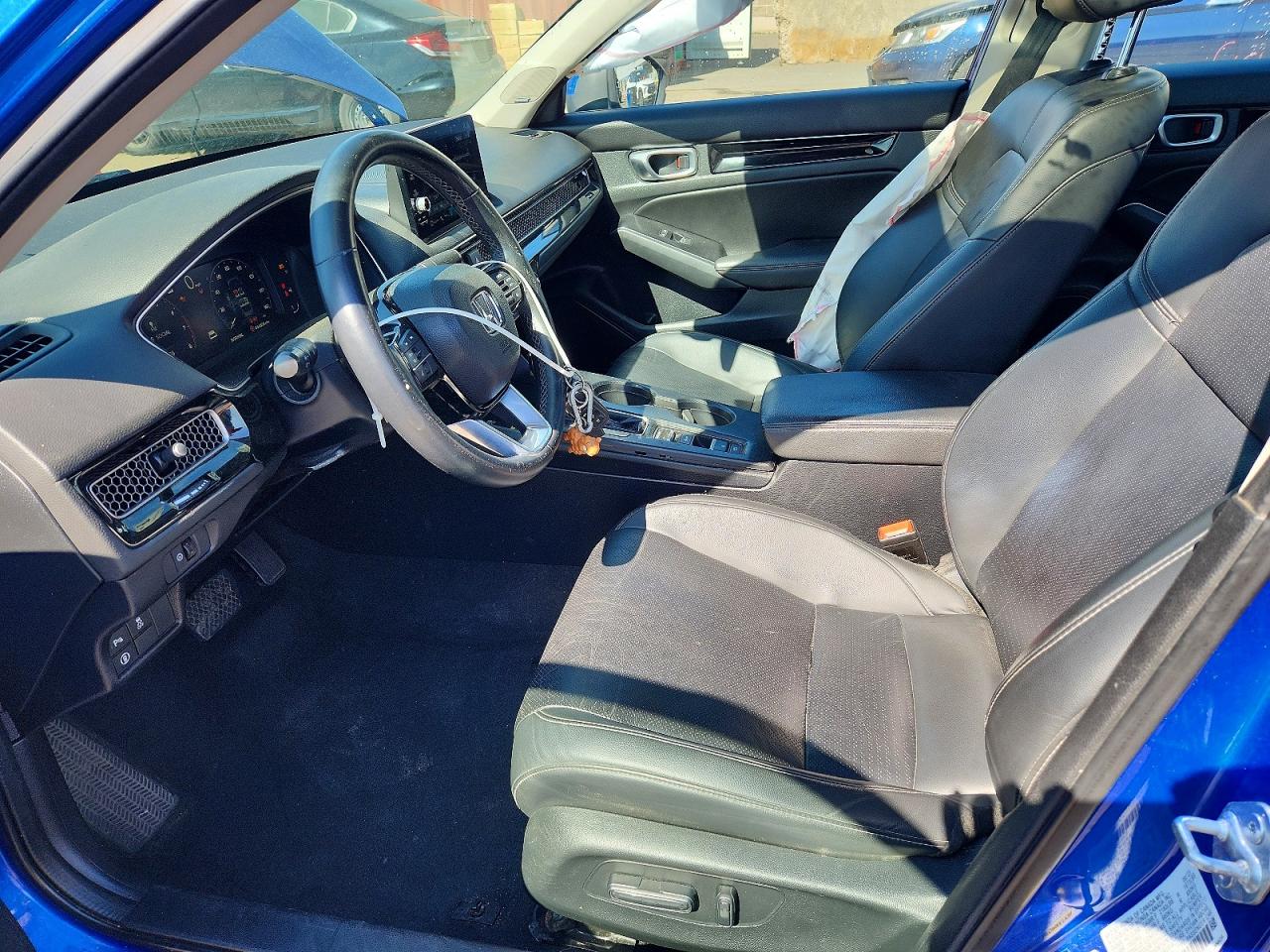 2023 Honda Civic Touring Blue vin: 2HGFE1F91PH319910