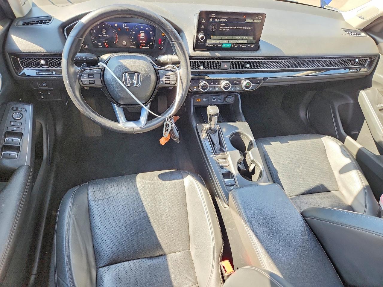 2023 Honda Civic Touring Blue vin: 2HGFE1F91PH319910