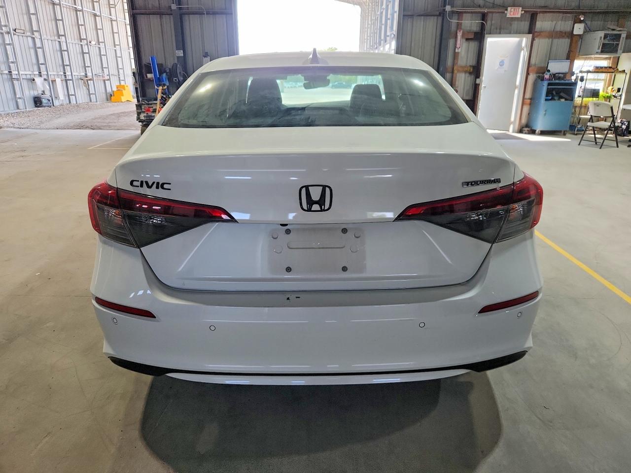 2022 Honda Civic Touring Белый vin: 2HGFE1F92NH313594