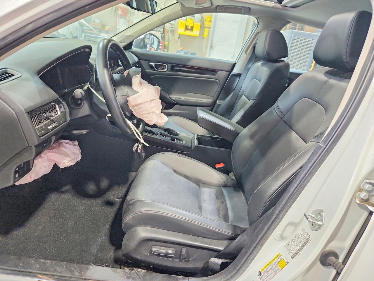 2022 Honda Civic Touring Белый vin: 2HGFE1F92NH313594