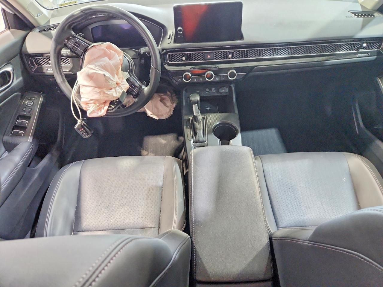 2022 Honda Civic Touring Белый vin: 2HGFE1F92NH313594