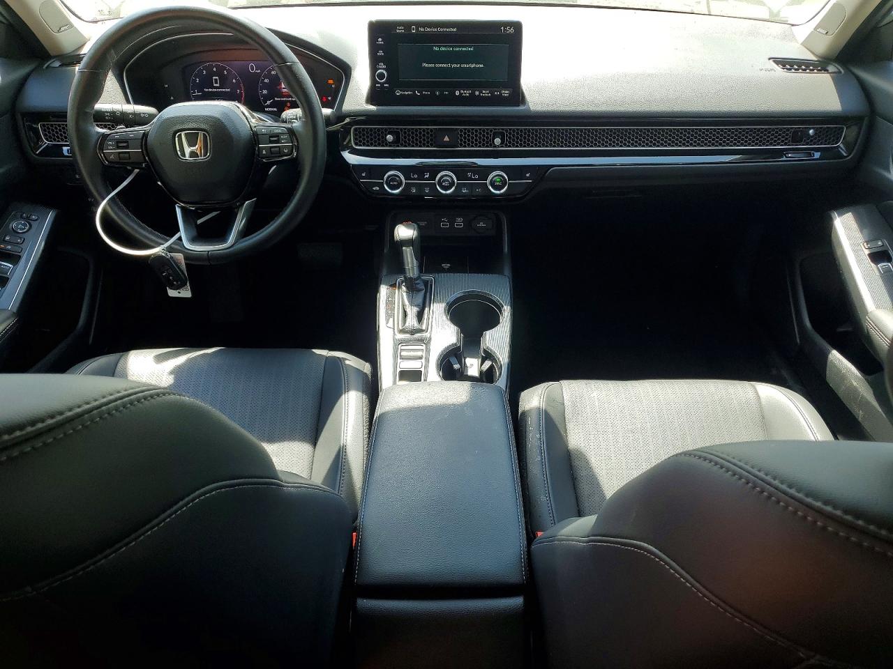 2022 Honda Civic Touring Серый vin: 2HGFE1F92NH327558