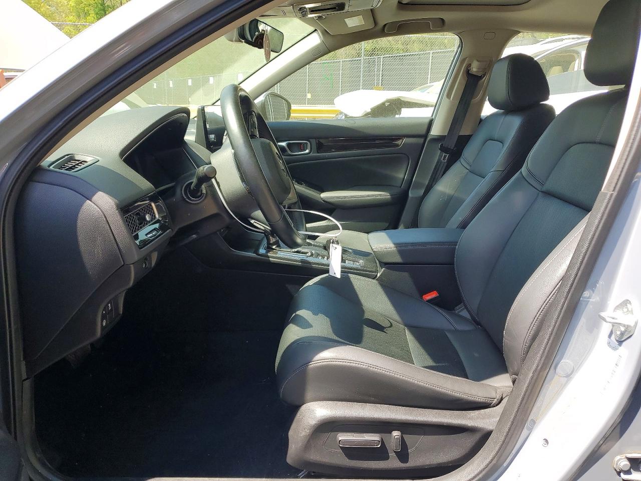 2022 Honda Civic Touring Серый vin: 2HGFE1F92NH327558